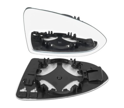 Clip-on glass front