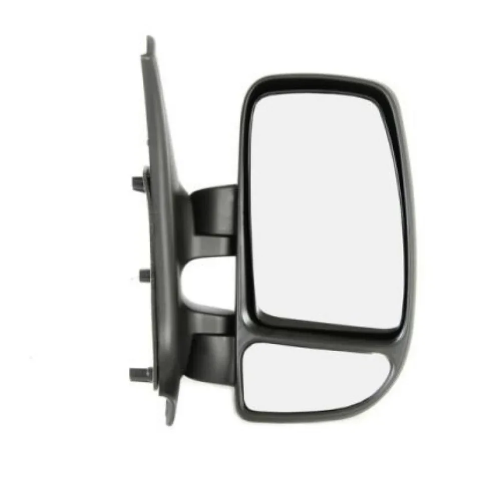 Vauxhall Movano Complete Wing Mirror Unit 1999-2010 — Manual, Manual Folding, Black Cover — Right Driver Side