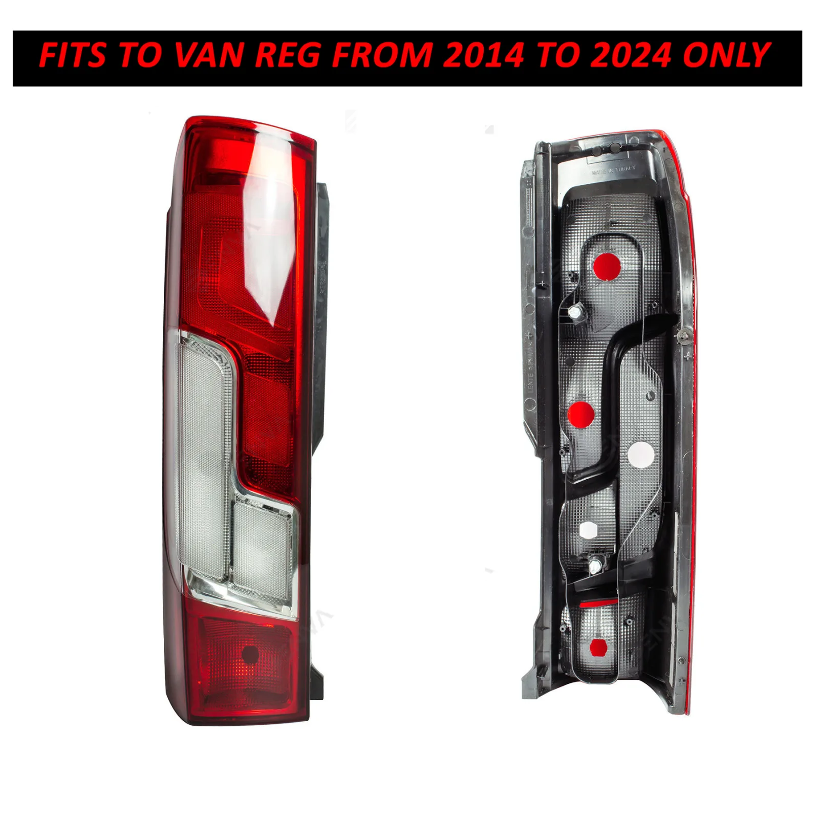 Citroen Relay Rear Lamp Light 2006-2024 — Non-LED — Left Passenger Side