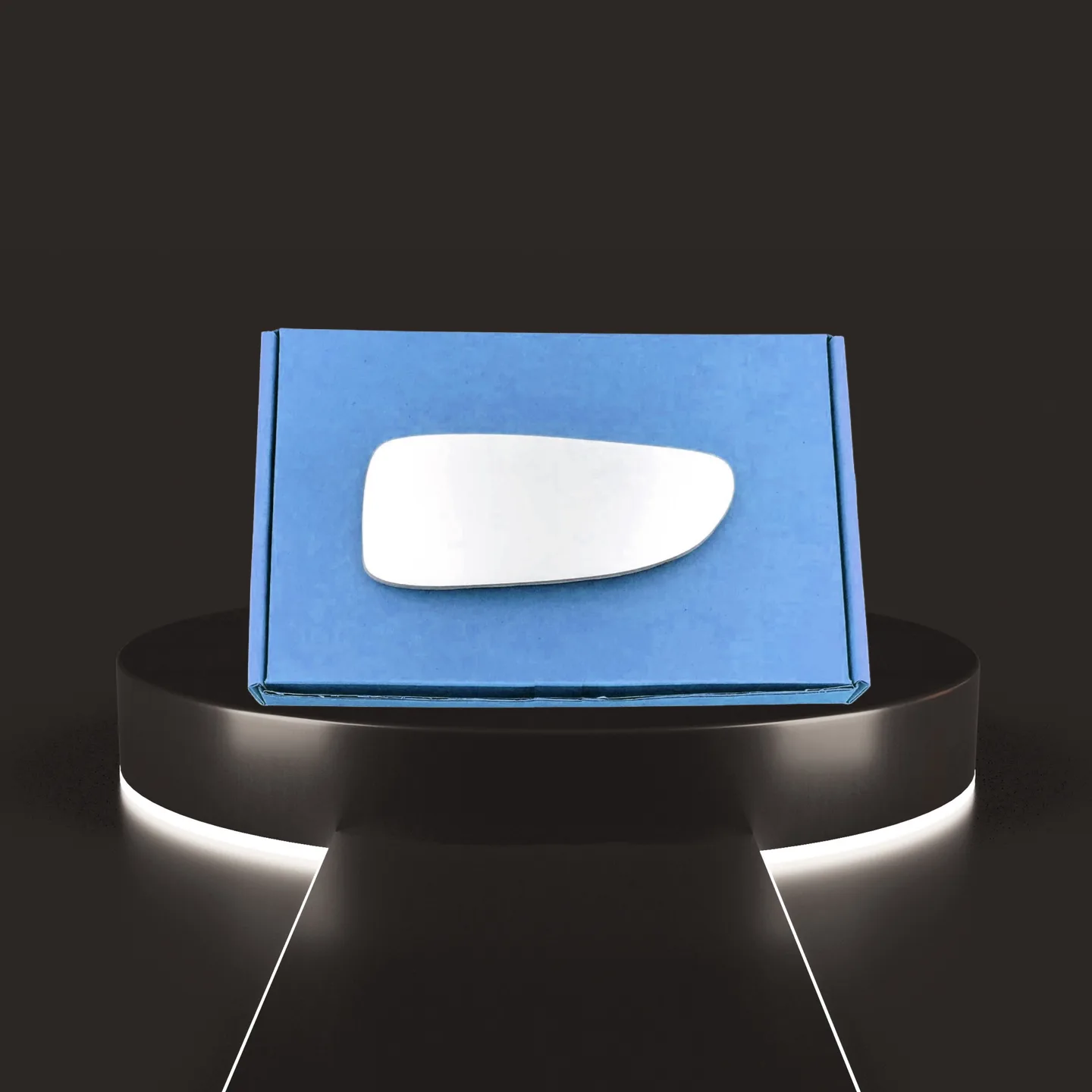 Stick on Wing Mirror Glass — Right Driver Side