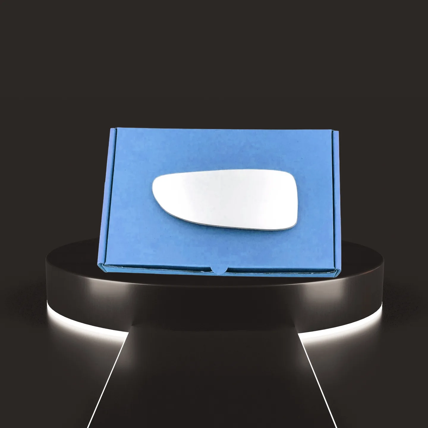 Stick on Wing Mirror Glass — Left Passenger Side