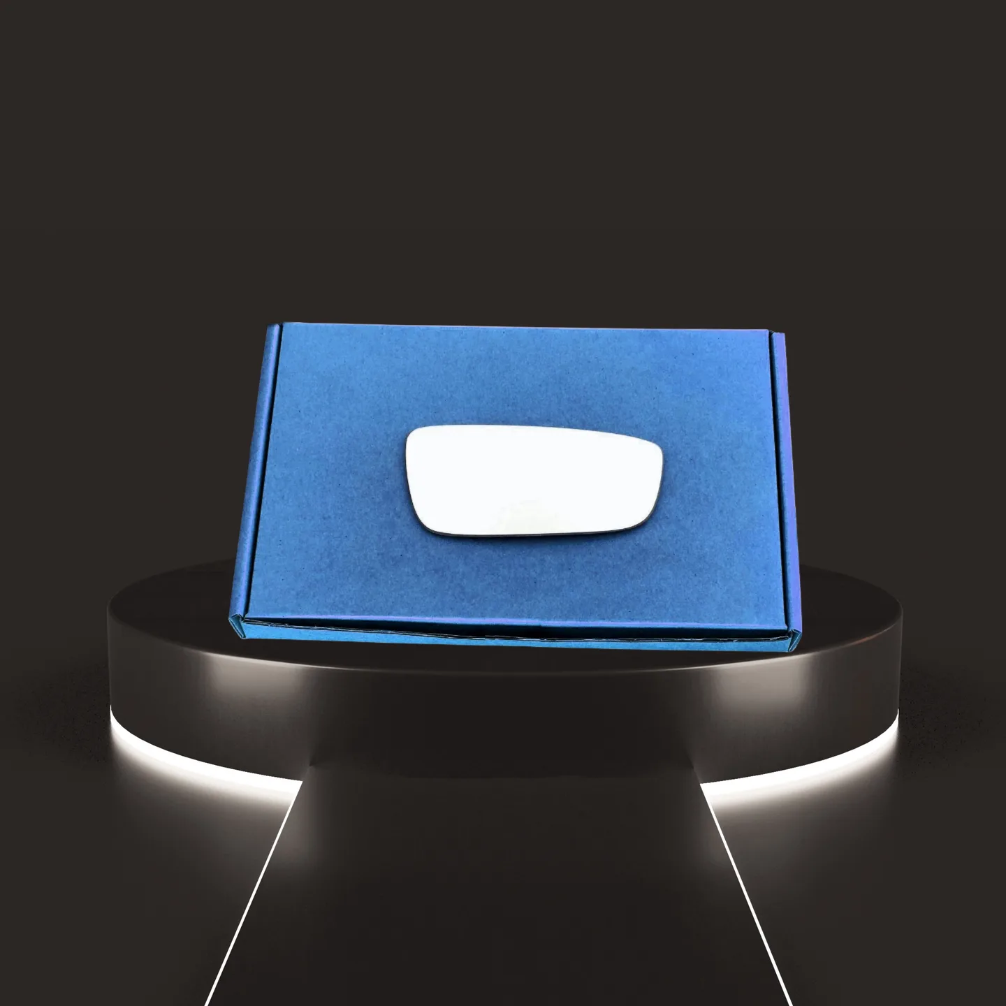 Stick on Wing Mirror Glass — Right Driver Side