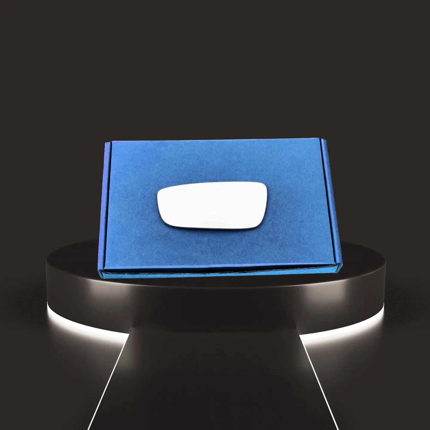 Stick on Wing Mirror Glass — Left Passenger Side