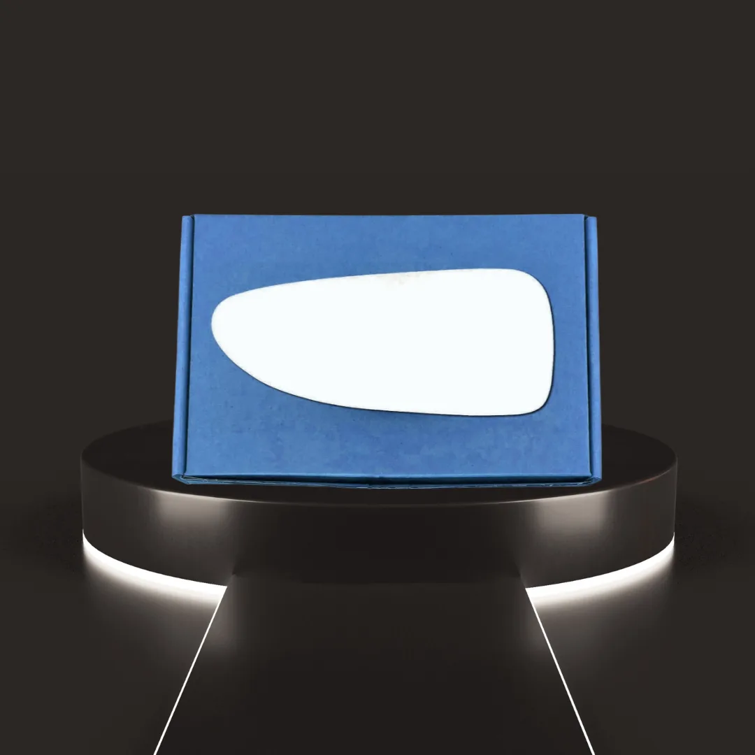 Vauxhall Movano Stick-on Wing Mirror Glass 2011-2021 — Convex, Blind-Spot — Left Passenger Side
