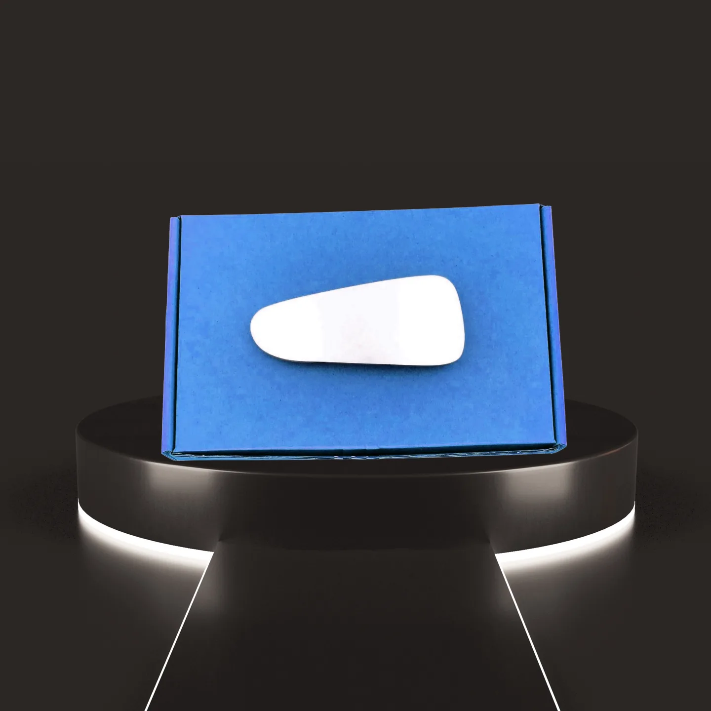 Ford Transit Custom Stick-on Wing Mirror Glass 2020-2023 — Blind-Spot — Left Passenger Side
