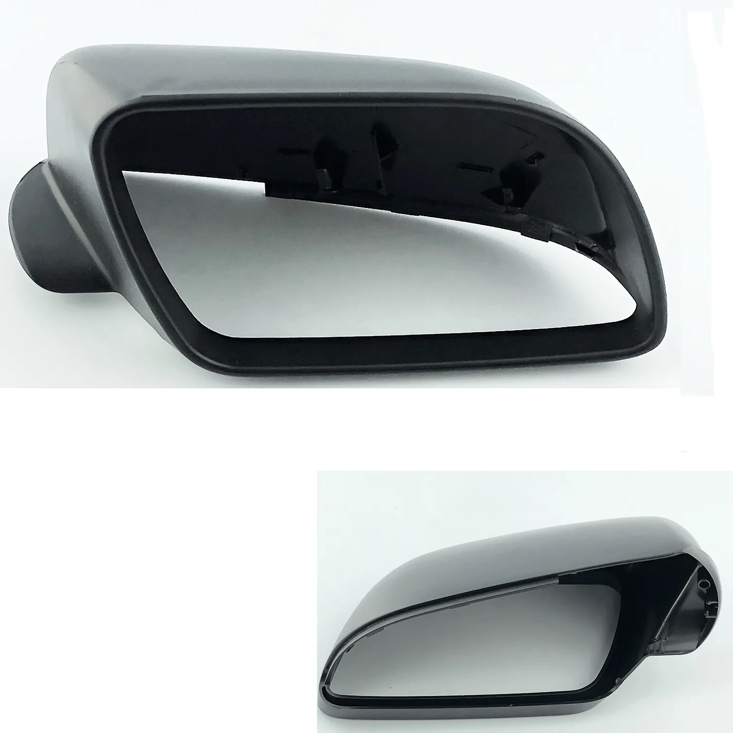 Volkswagen Polo Wing Mirror Cover 2002-2005 — Black — Right Driver Side