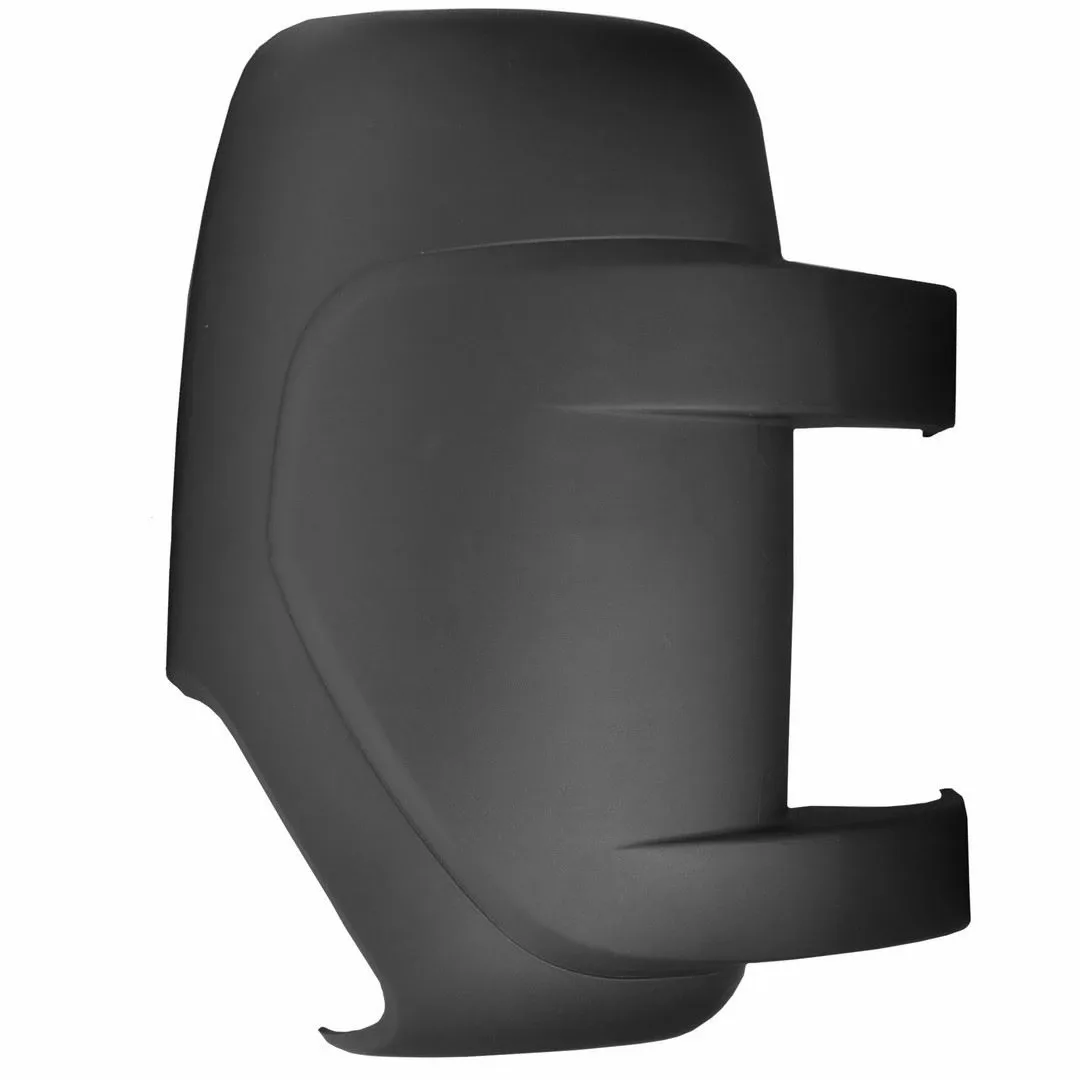 Vauxhall Movano Wing Mirror Cover 2011-2021 — Black, Short Arm — Right Driver Side