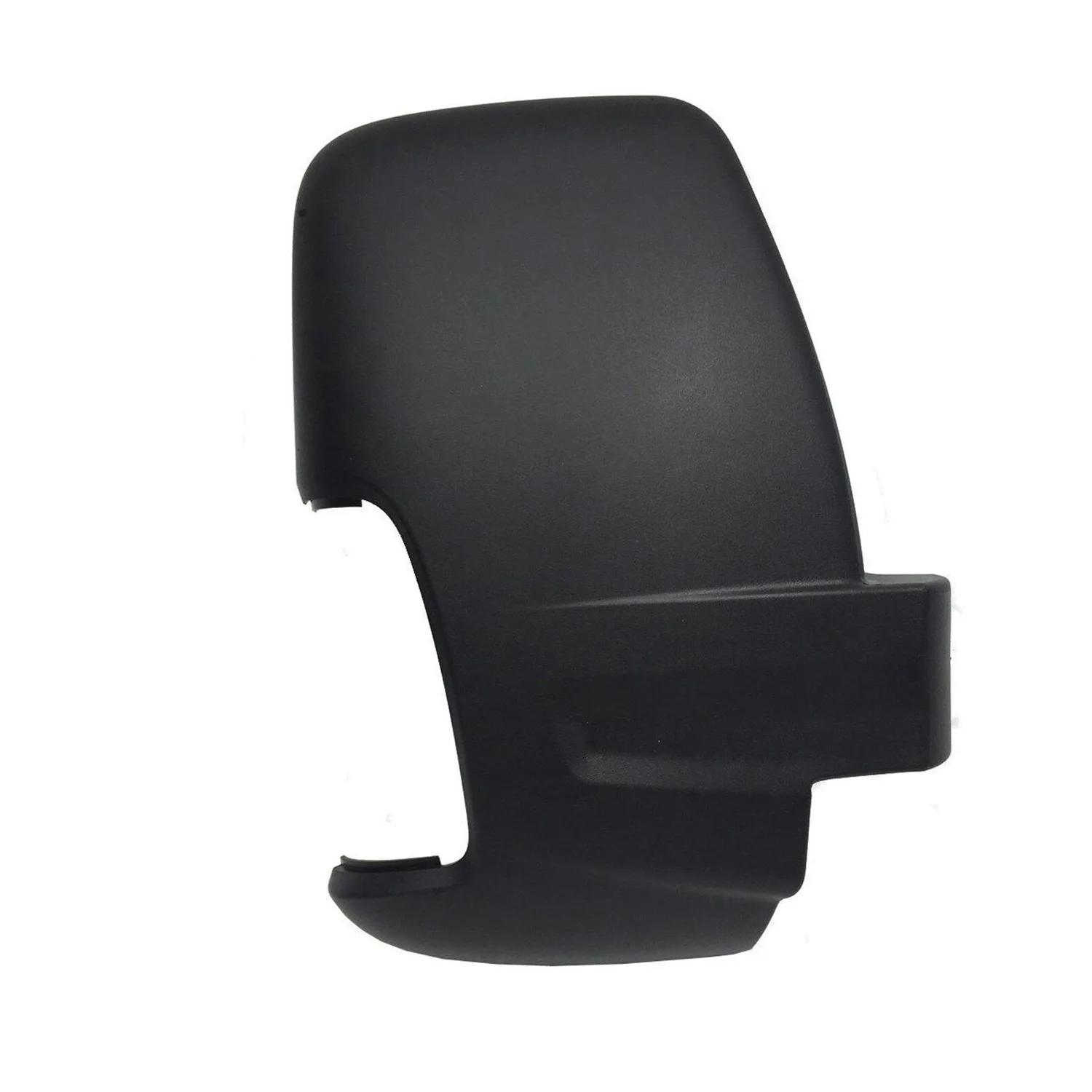 Ford Transit Chassis Cab Wing Mirror Cover 2014-2024 — Black, Short Arm — Right Driver Side