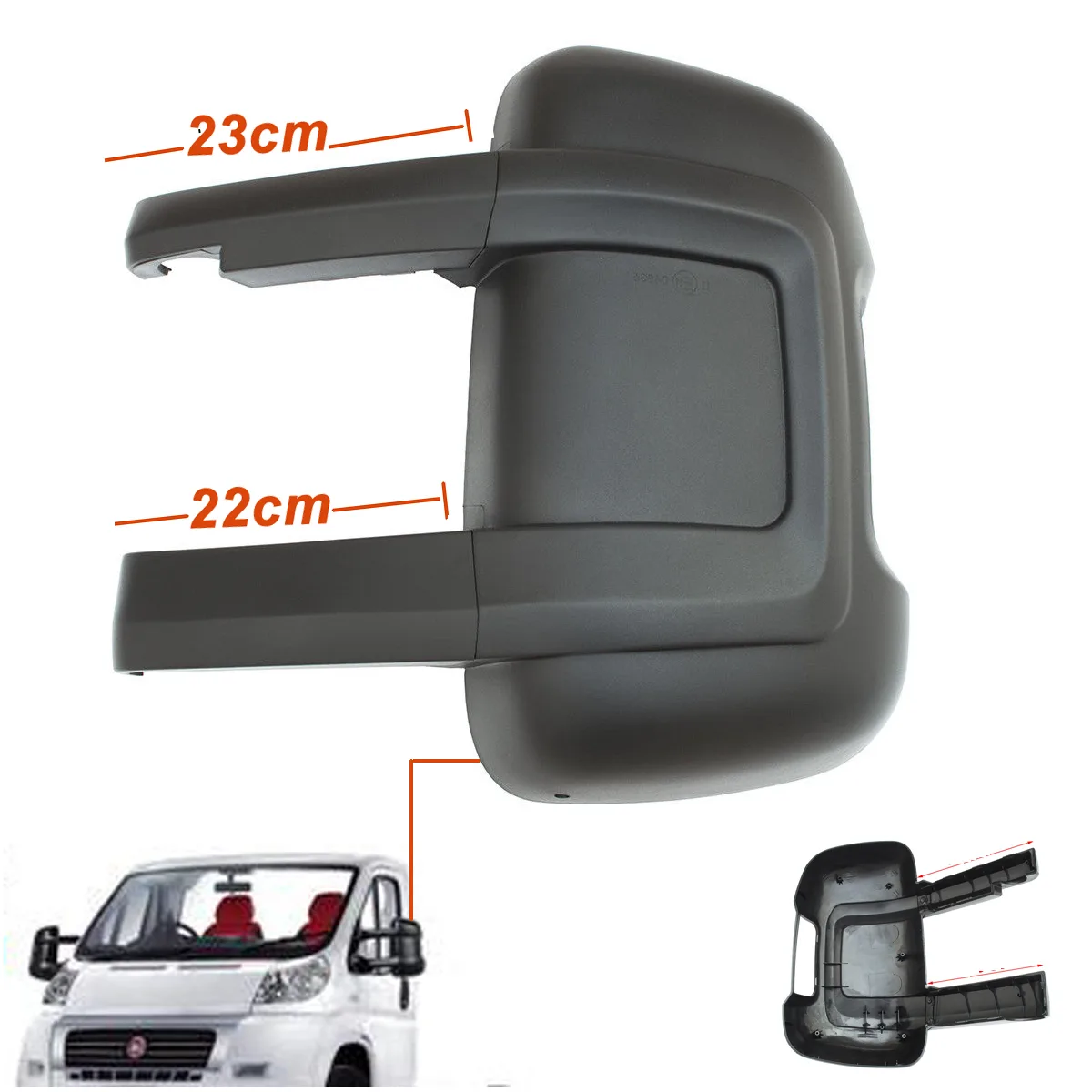 Wing Mirror Covers — Right Driver Side