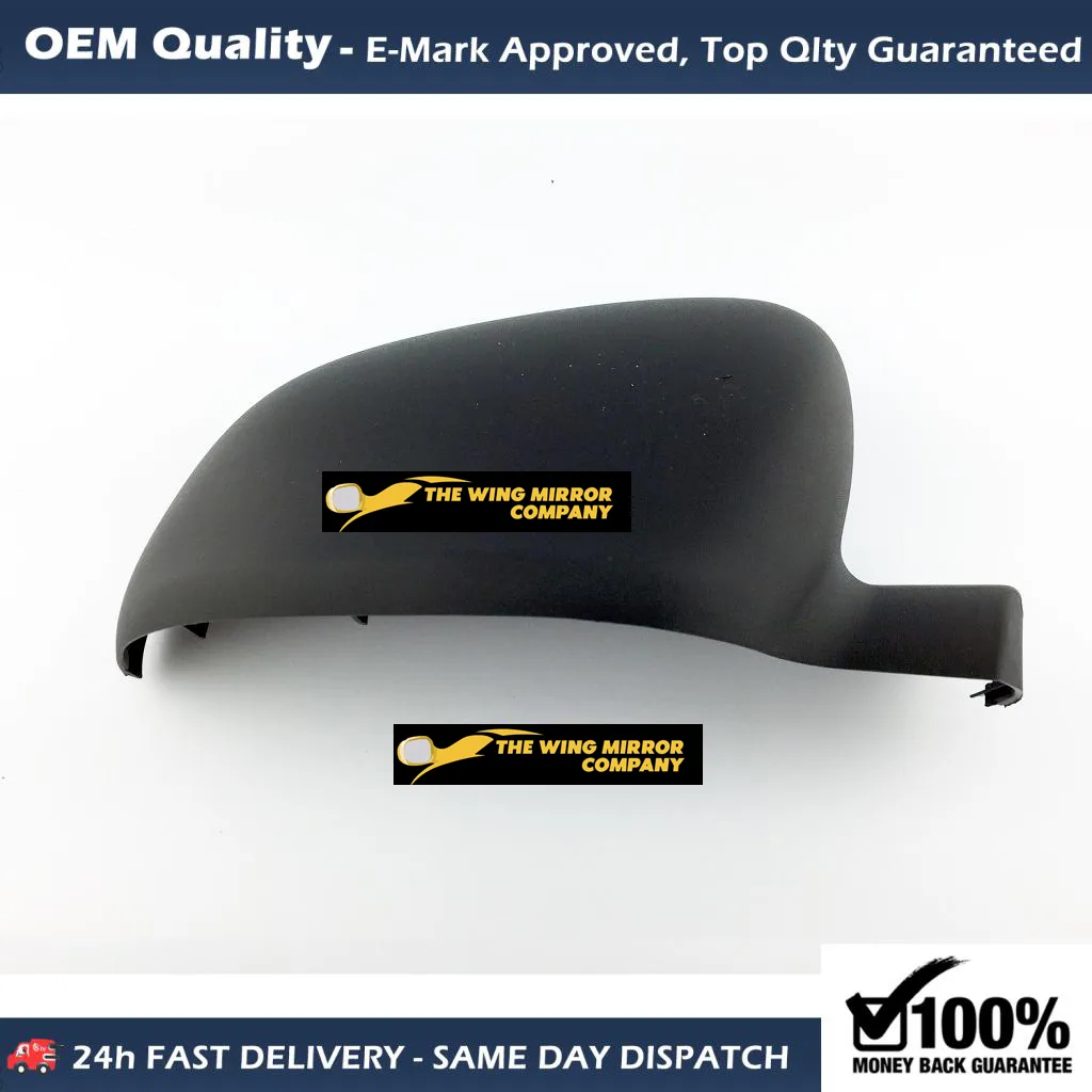 Renault Kangoo Wing Mirror Cover 2013-2021 — Black — Right Driver Side