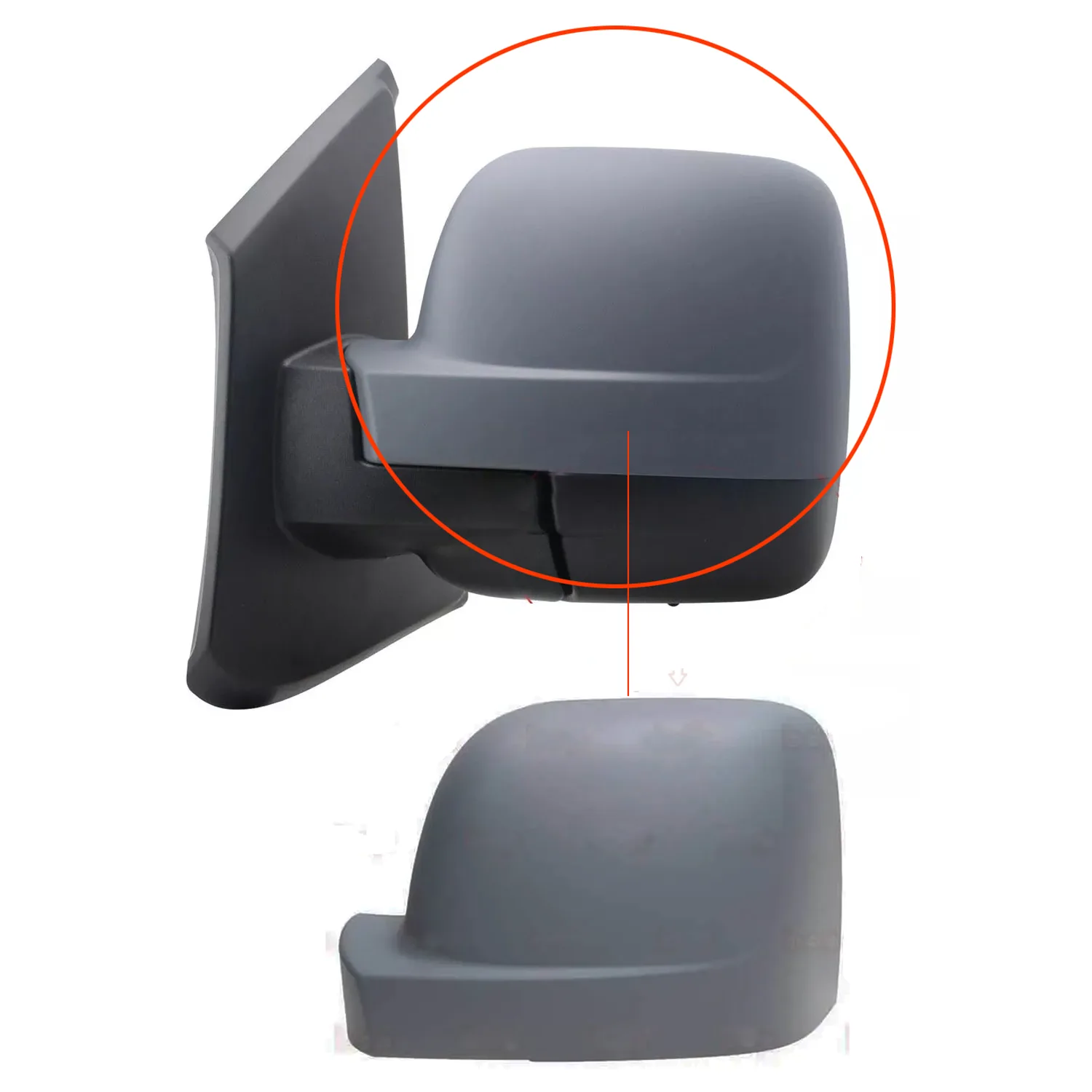 Wing Mirror Covers — Left Passenger Side