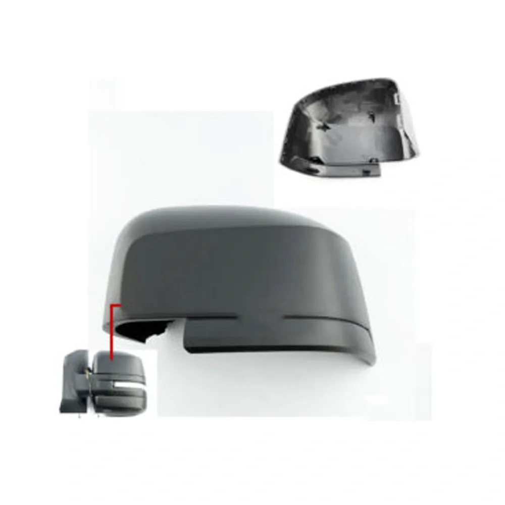 MAN MAN TGE Wing Mirror Cover 2016-2024 — Black — Left Passenger Side