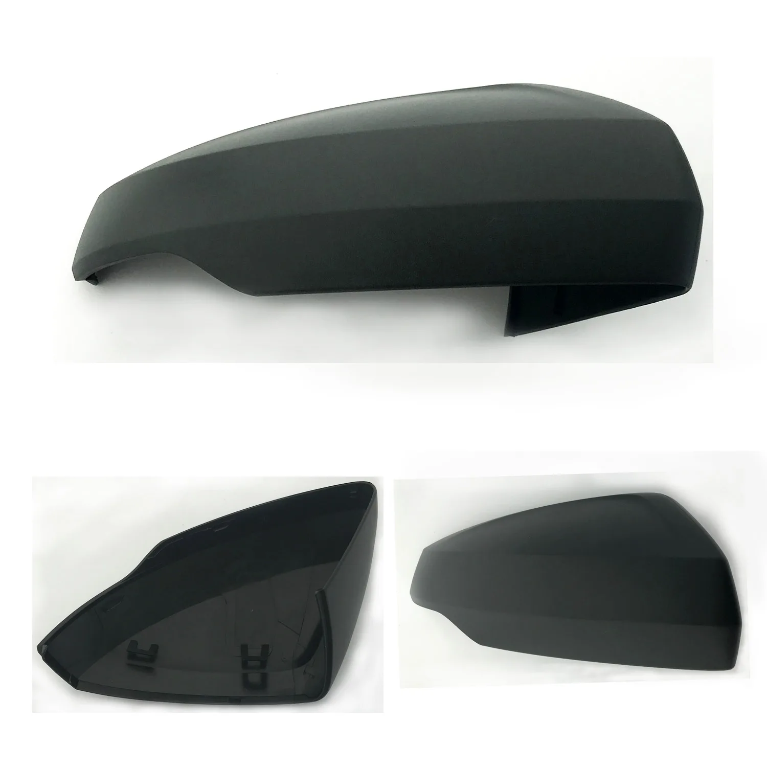 Volkswagen Polo Wing Mirror Cover 2017-2024 — Black — Right Driver Side