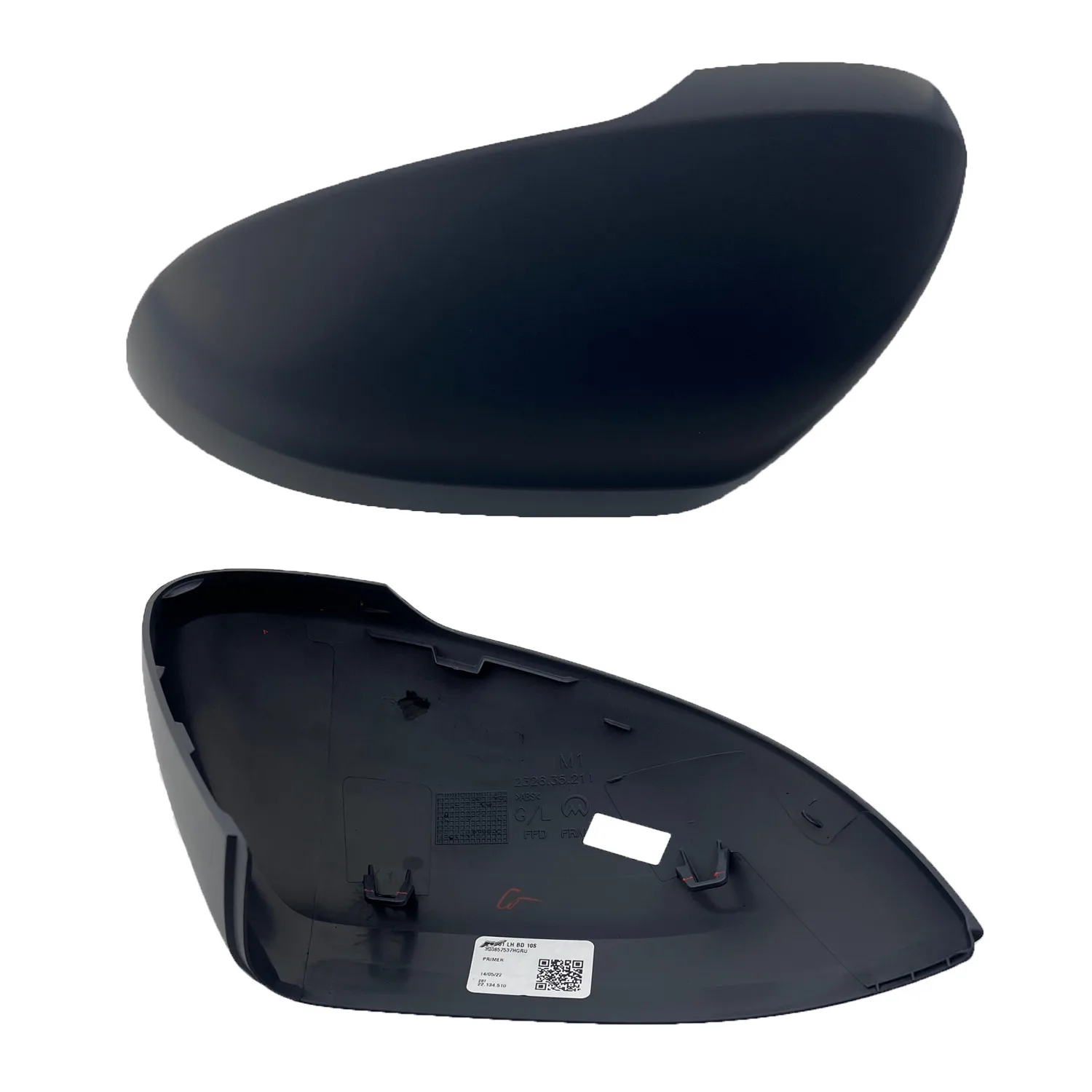 Volkswagen ARTEON Wing Mirror Cover 2017-2024 — Black — Left Passenger Side