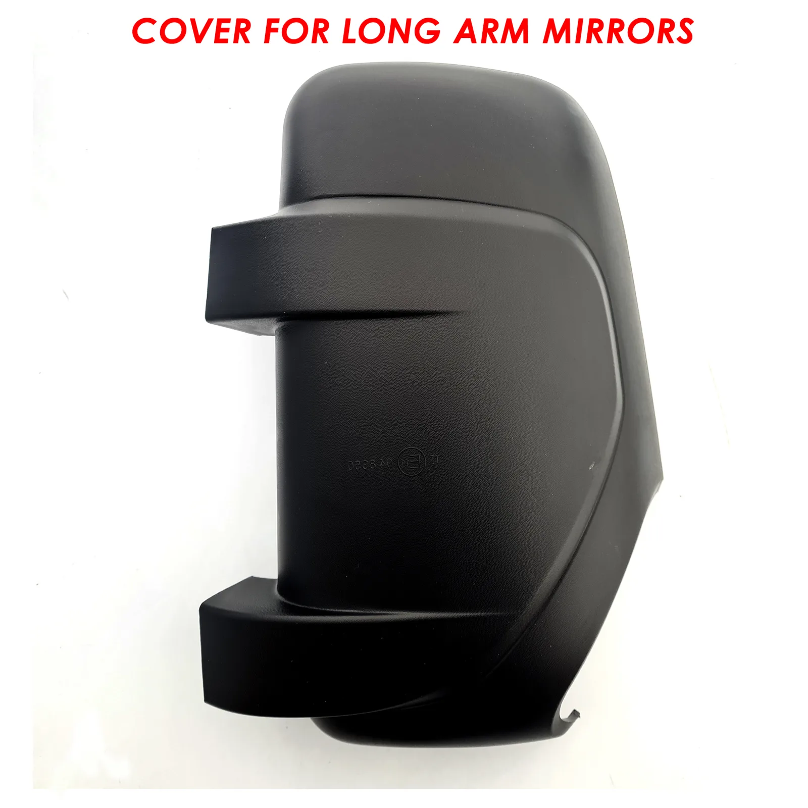 Nissan Interstar Wing Mirror Cover 2010-2024 — Black, Long Arm — Left Passenger Side
