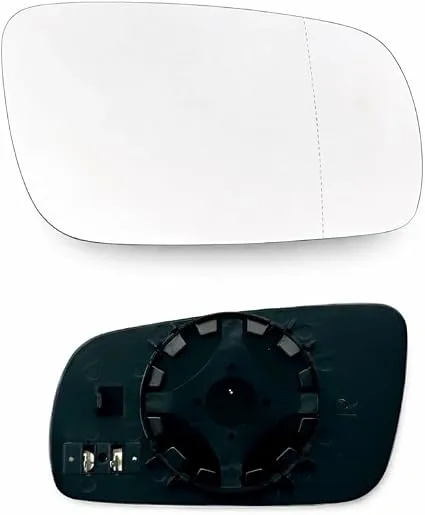 Seat Toledo Clip-on Wing Mirror Glass 1992-2002 — Heated, Wide Angle — Right Driver Side