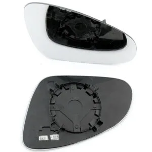 Vauxhall Astra Clip-on Wing Mirror Glass 2010-2016 — Heated, Convex — Right Driver Side
