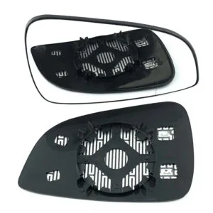 Vauxhall Astra Clip-on Wing Mirror Glass 2009-2010 — Heated, Wide Angle — Right Driver Side