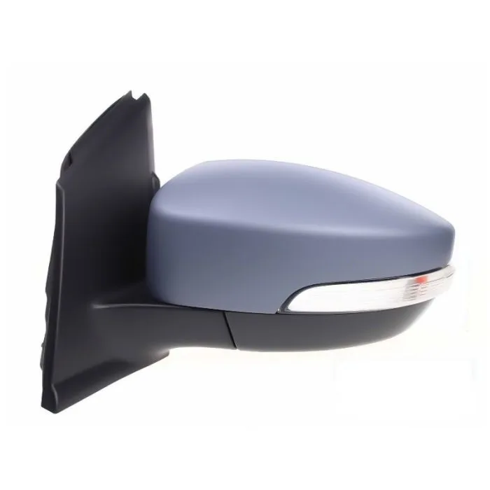Ford Kuga Complete Wing Mirror Unit 2012-2020 — Electric, Heated, Manual Folding, Indicator, Primed Cover — Left Passenger Side