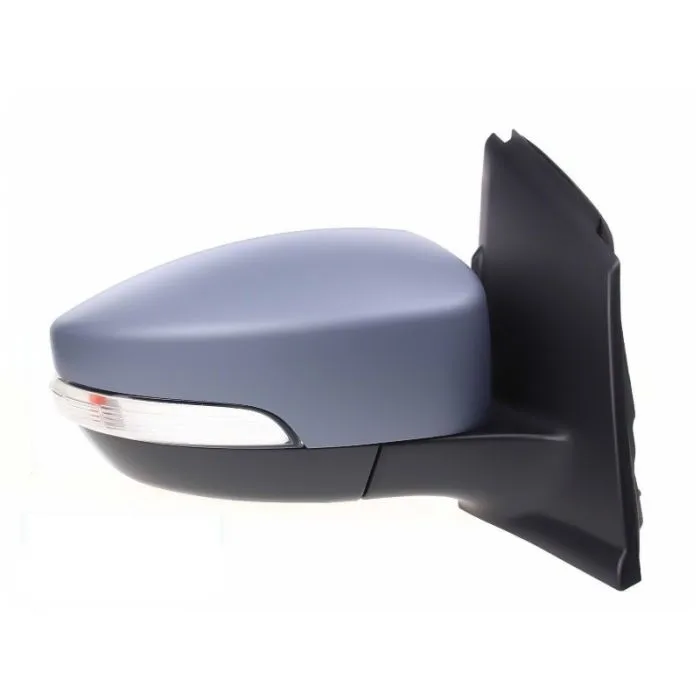 Ford Kuga Complete Wing Mirror Unit 2012-2020 — Electric, Heated, Manual Folding, Indicator, Primed Cover — Right Driver Side