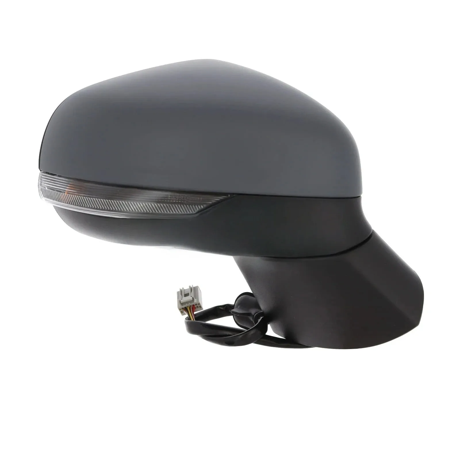 Ford Puma Complete Wing Mirror Unit 2019-2024 — Electric, Heated, Power Folding, Indicator, Convex, Primed Cover — Right Driver Side