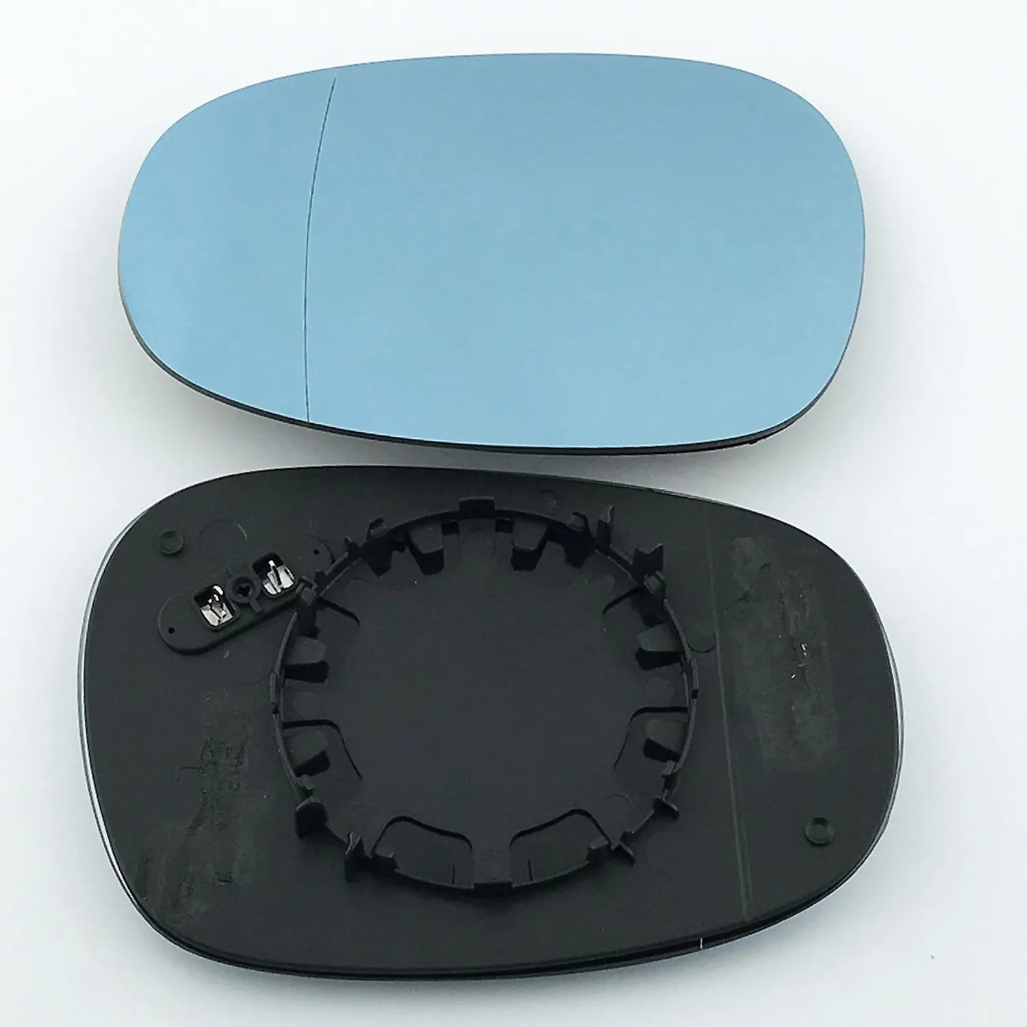 BMW 1 Series Clip-on Wing Mirror Glass 2010-2012 — Heated, Wide Angle, Auto-Dimming — Left Passenger Side