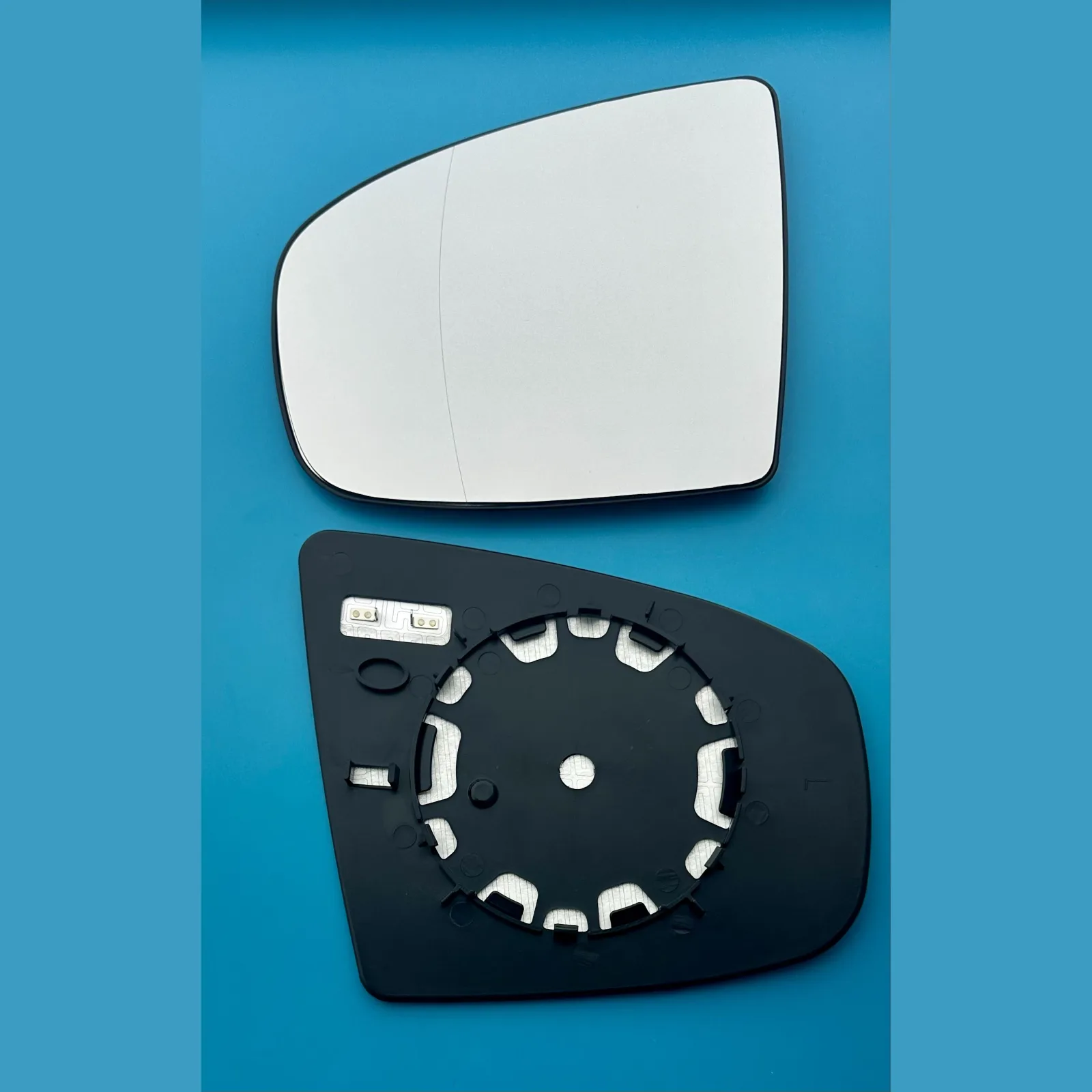 BMW X6 Clip-on Wing Mirror Glass 2008-2014 — Heated, Wide Angle — Left Passenger Side