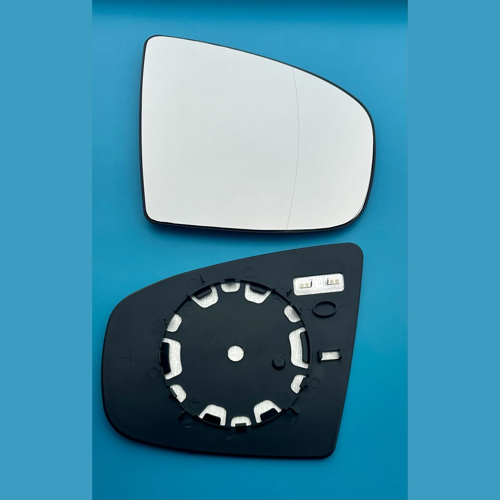 BMW X6 Clip-on Wing Mirror Glass 2008-2014 — Heated, Wide Angle — Right Driver Side