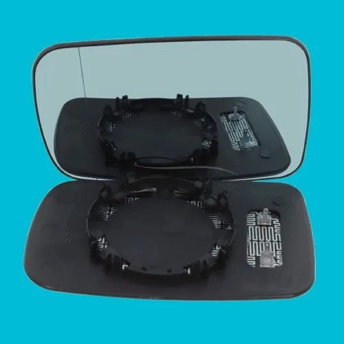 Clip on Wing Mirror Glass — Left Passenger Side