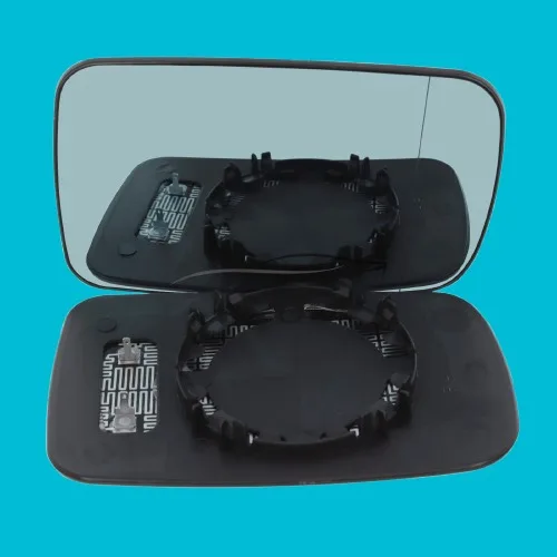 Clip on Wing Mirror Glass — Right Driver Side