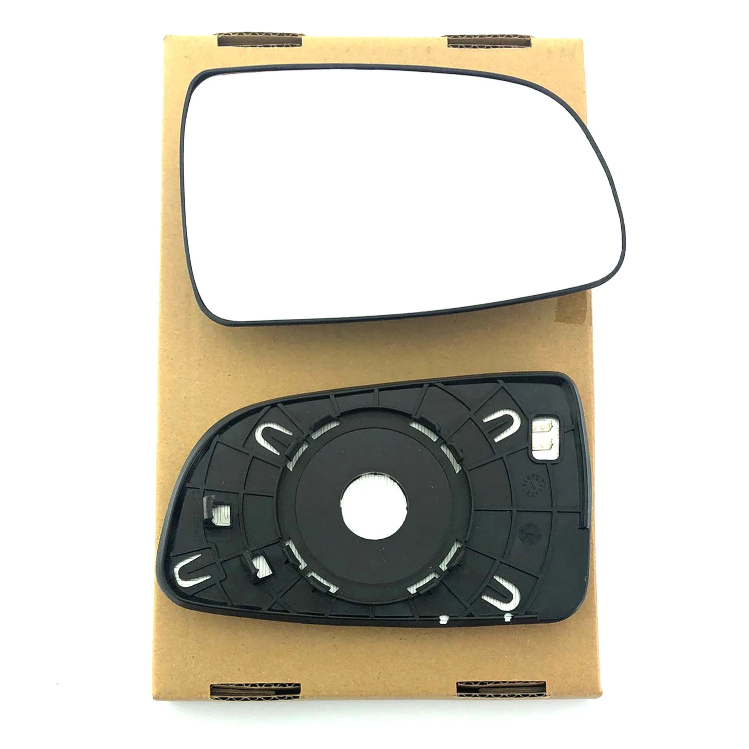 Clip on Wing Mirror Glass — Right Driver Side