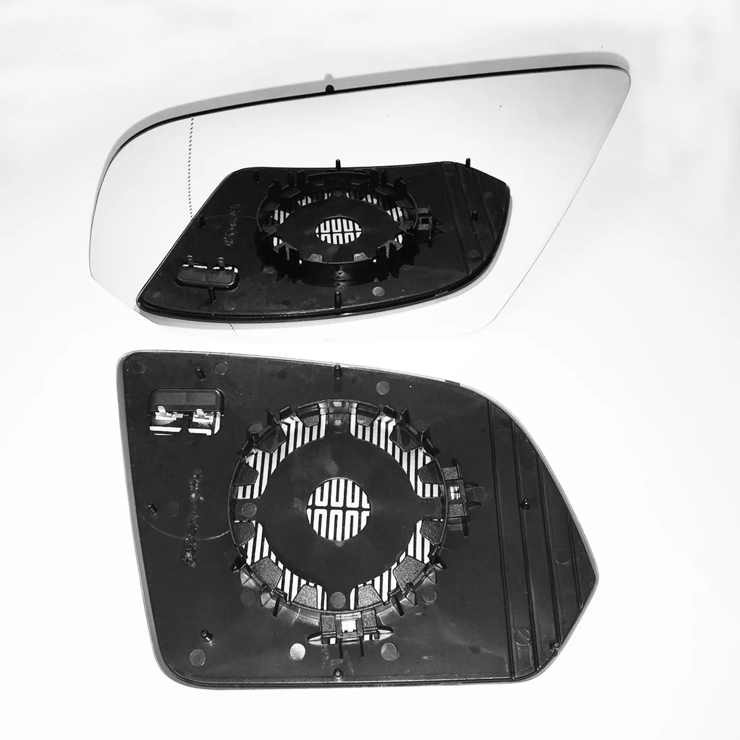 Mercedes V Class Clip-on Wing Mirror Glass 2015-2025 — Heated, Convex — Right Driver Side