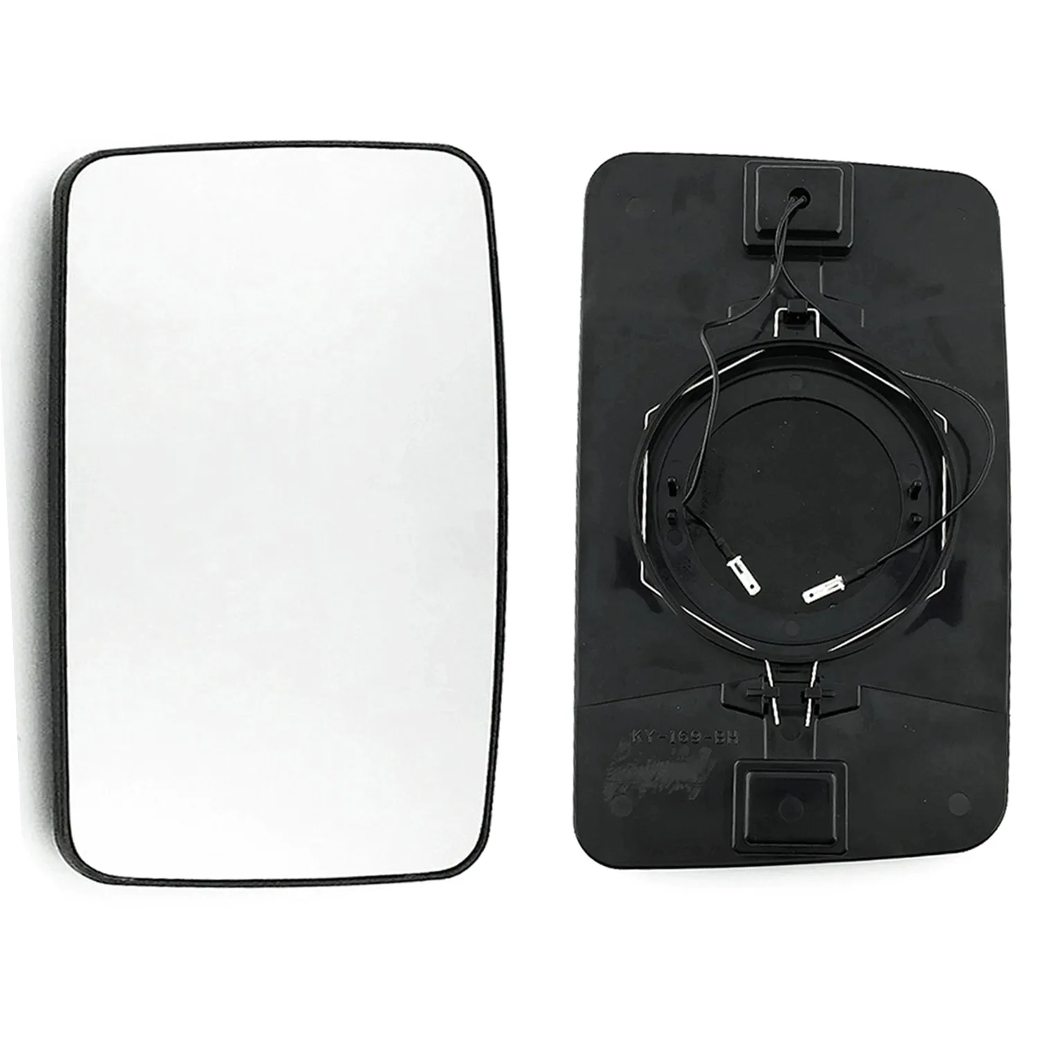 Clip on Wing Mirror Glass — Pair (Left Passenger + Right Driver)