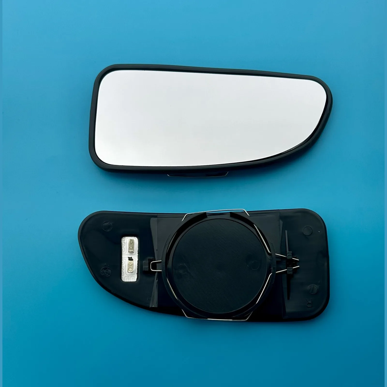 Clip on Wing Mirror Glass — Right Driver Side