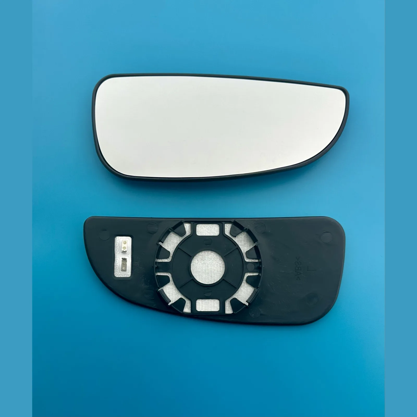Clip on Wing Mirror Glass — Right Driver Side