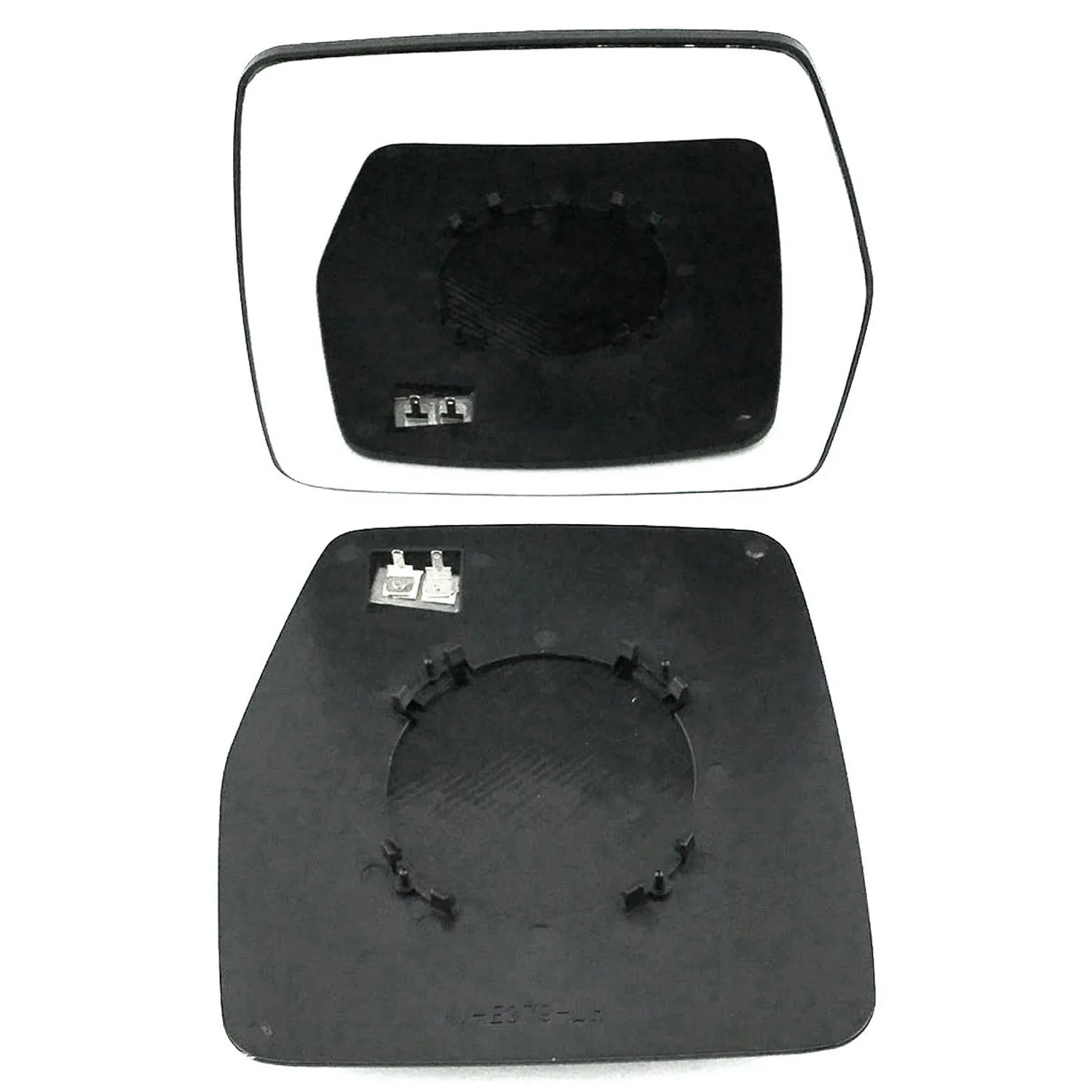 Citroen Dispatch Clip-on Wing Mirror Glass 1995-2006 — Heated, Convex — Left Passenger Side