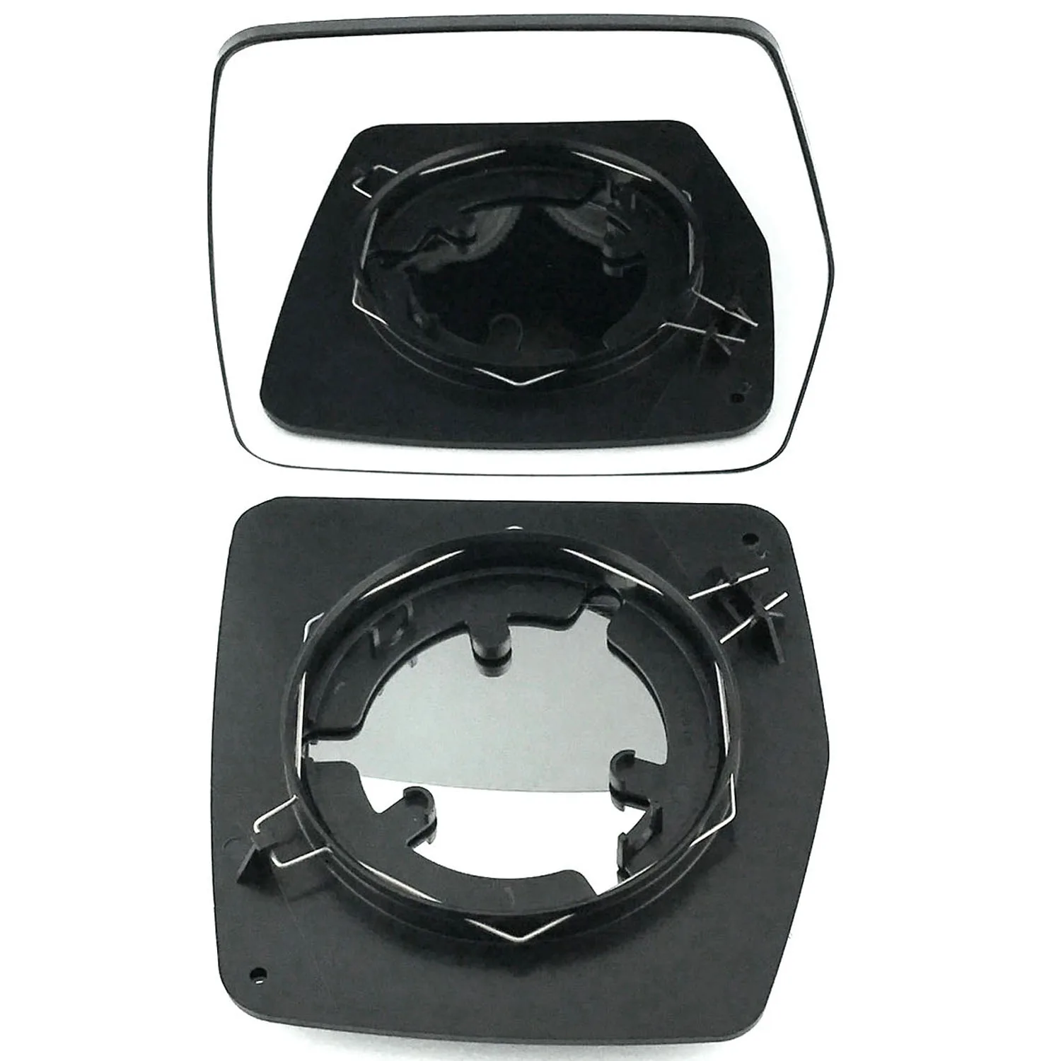 Citroen Dispatch Clip-on Wing Mirror Glass 1995-2006 — Non-heated, Convex — Left Passenger Side