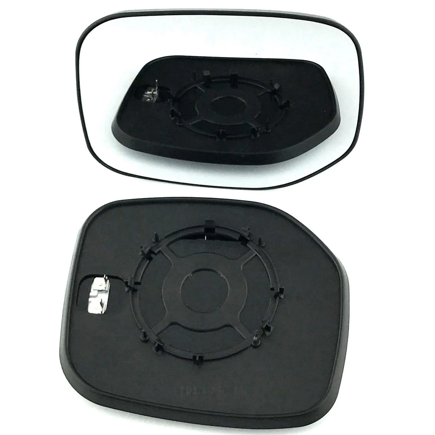Clip on Wing Mirror Glass — Right Driver Side