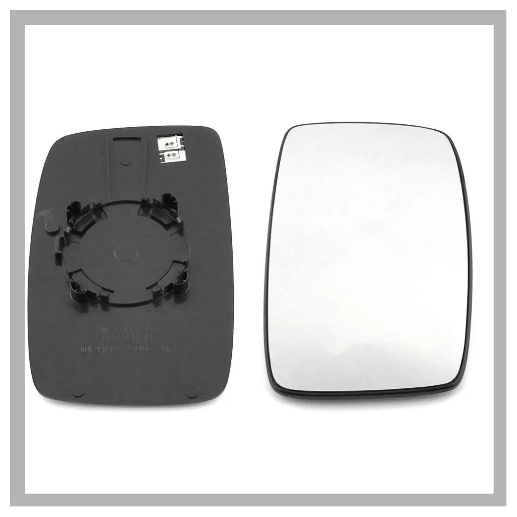 Citroen Dispatch Clip-on Wing Mirror Glass 2007-2015 — Heated, Convex — Right Driver Side