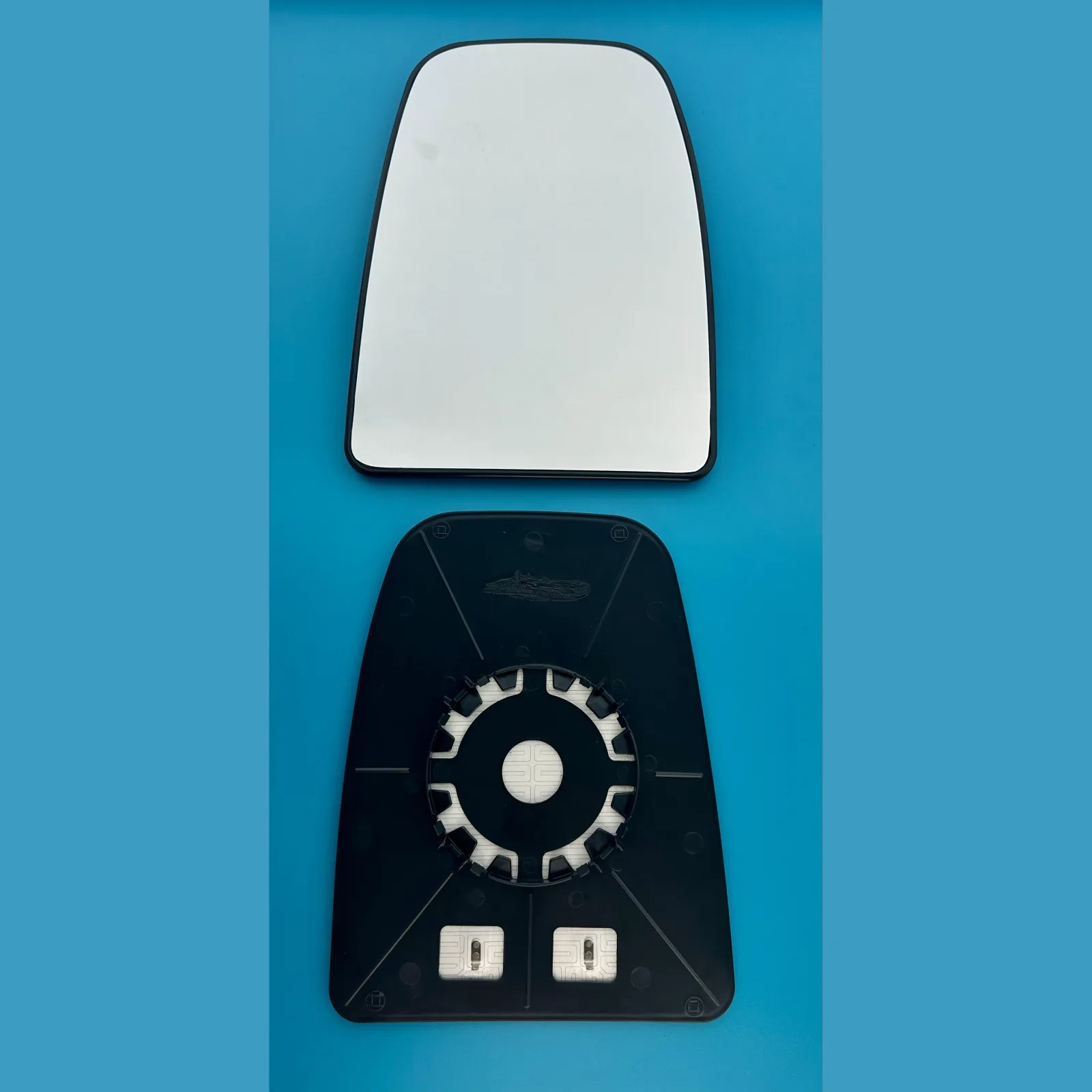 IVECO Daily Clip-on Wing Mirror Glass 2015-2024 — Heated, Convex — Left Passenger Side