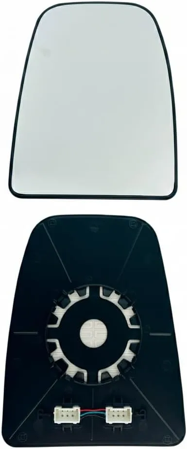 IVECO Daily Clip-on Wing Mirror Glass 2015-2024 — Heated, Convex — Left Passenger Side