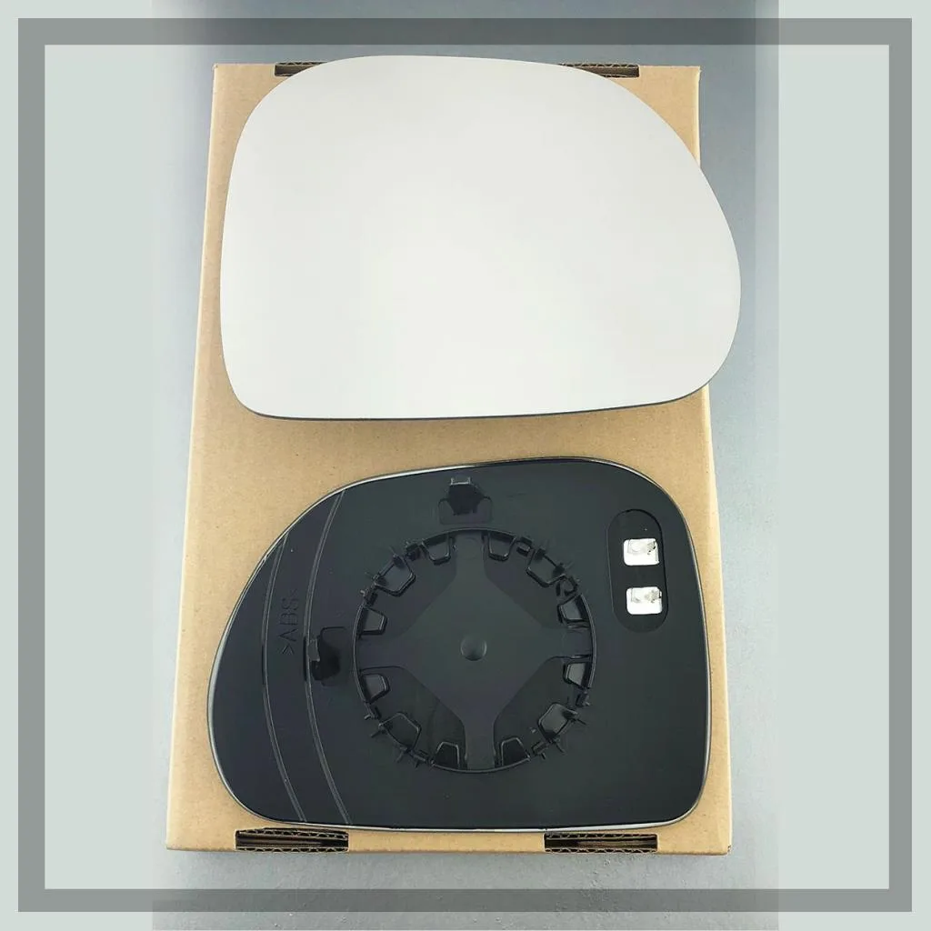 Clip on Wing Mirror Glass — Right Driver Side