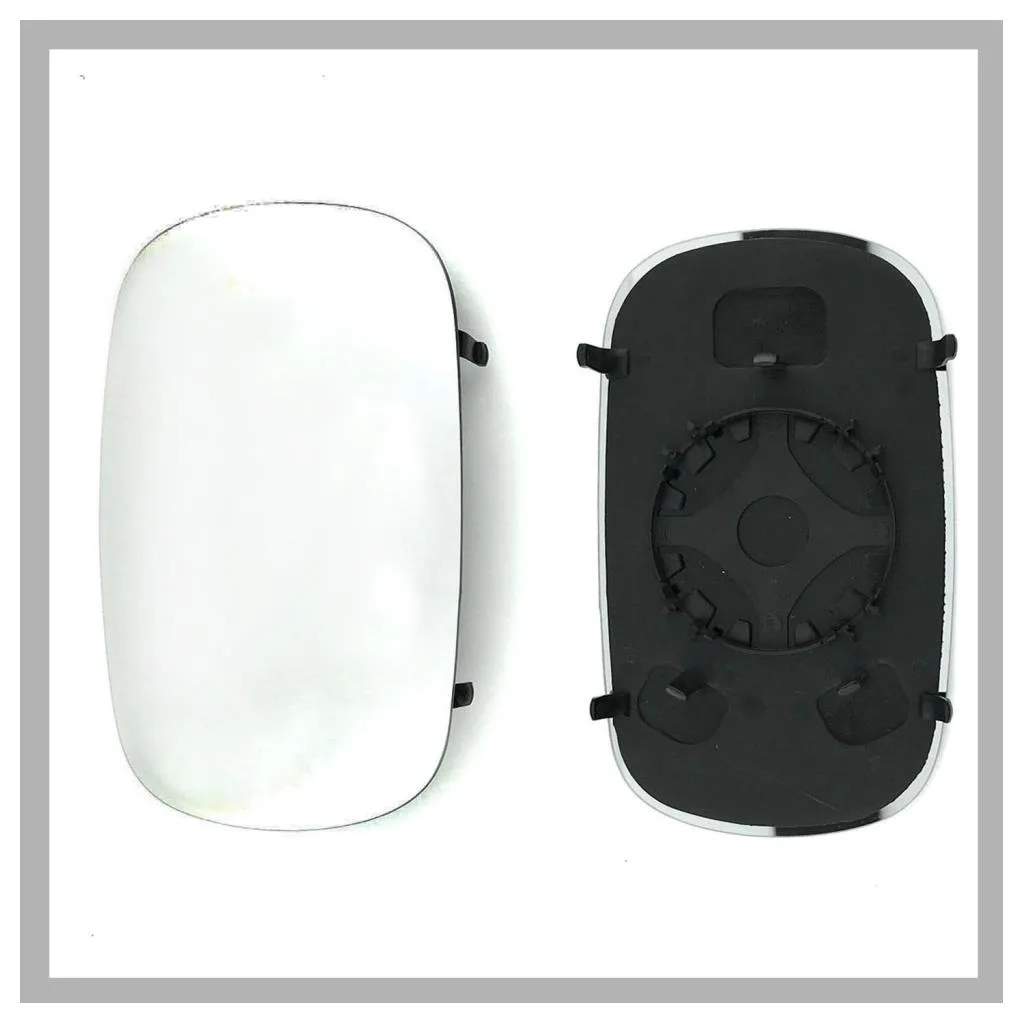 Clip on Wing Mirror Glass — Pair (Left Passenger + Right Driver)