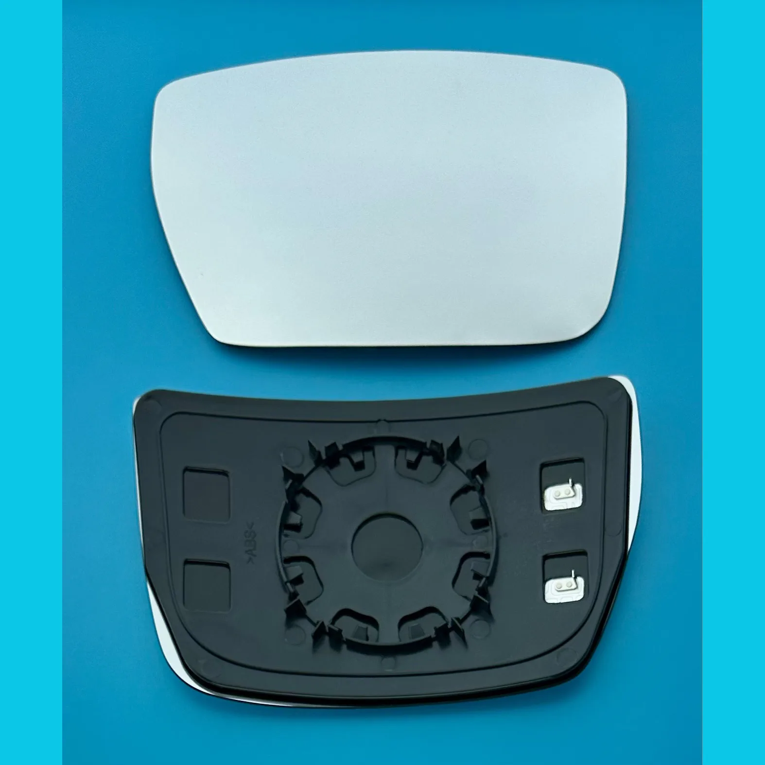 IVECO Daily CHASSIS CAB Clip-on Wing Mirror Glass 2006-2014 — Heated, Wide Angle, Blind-Spot — Left Passenger Side