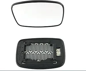 Ford Fiesta Clip-on Wing Mirror Glass 1996-2001 — Heated, Convex — Right Driver Side