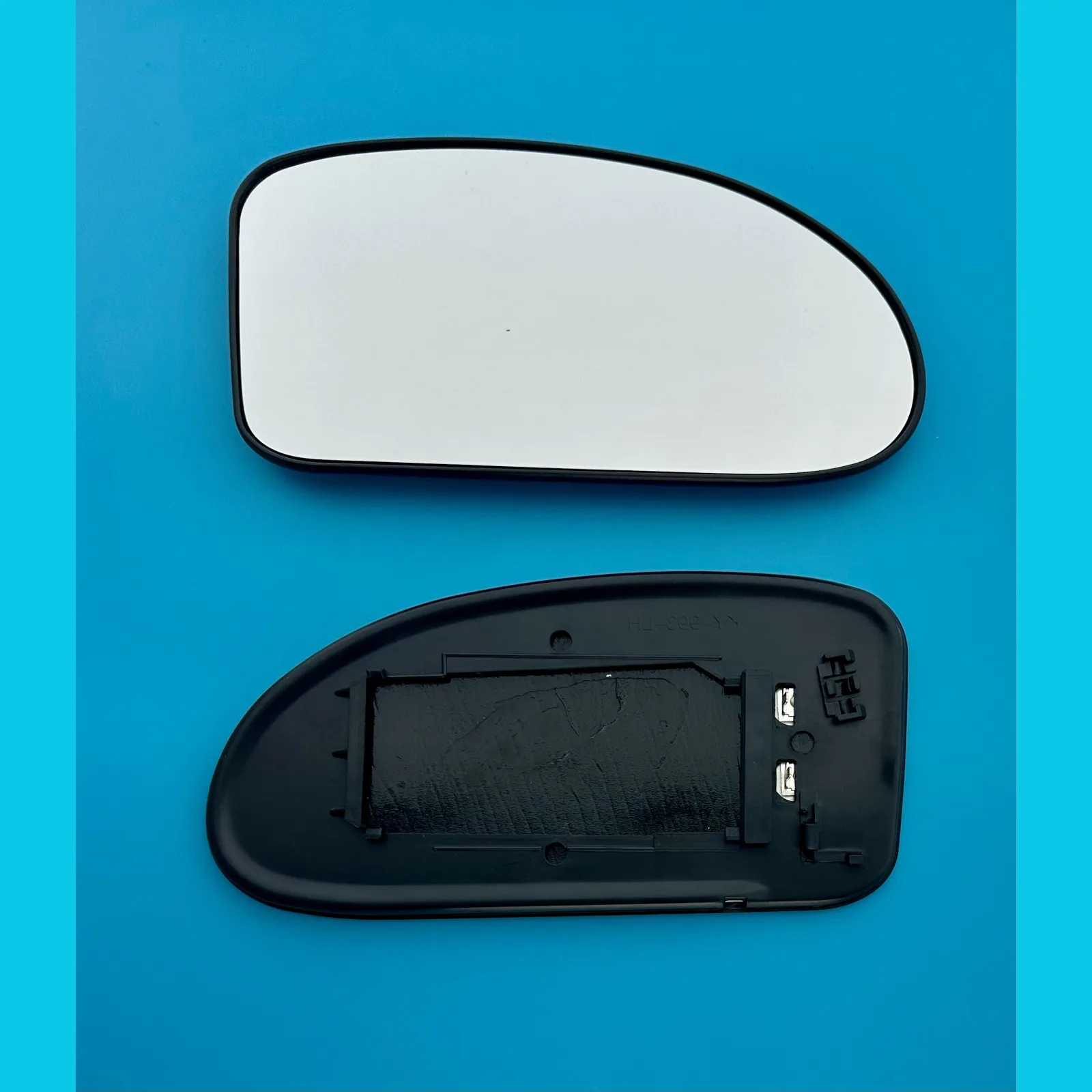 Ford Focus Clip-on Wing Mirror Glass 1999-2004 — Heated, Wide Angle — Right Driver Side