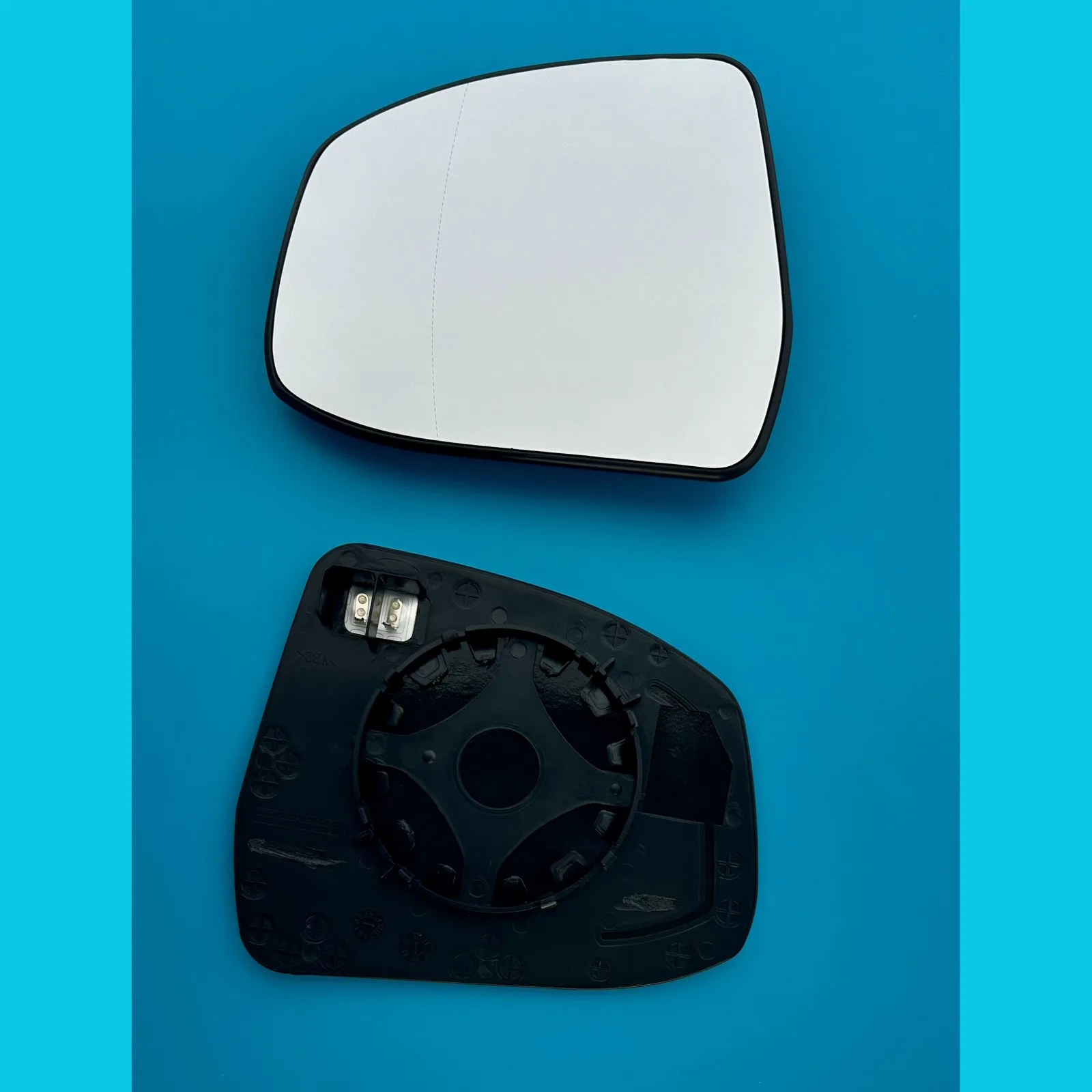 Ford Focus Clip-on Wing Mirror Glass 2008-2017 — Heated, Convex — Left Passenger Side