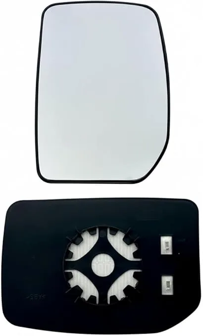 Ford Transit VAN Clip-on Wing Mirror Glass 2000-2013 — Non-heated, Convex — Left Passenger Side