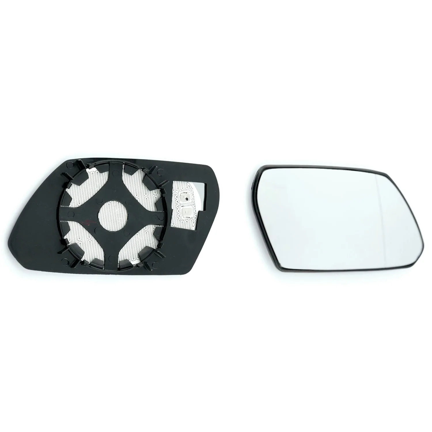 Ford Mondeo Clip-on Wing Mirror Glass 2001-2003 — Heated, Wide Angle — Right Driver Side