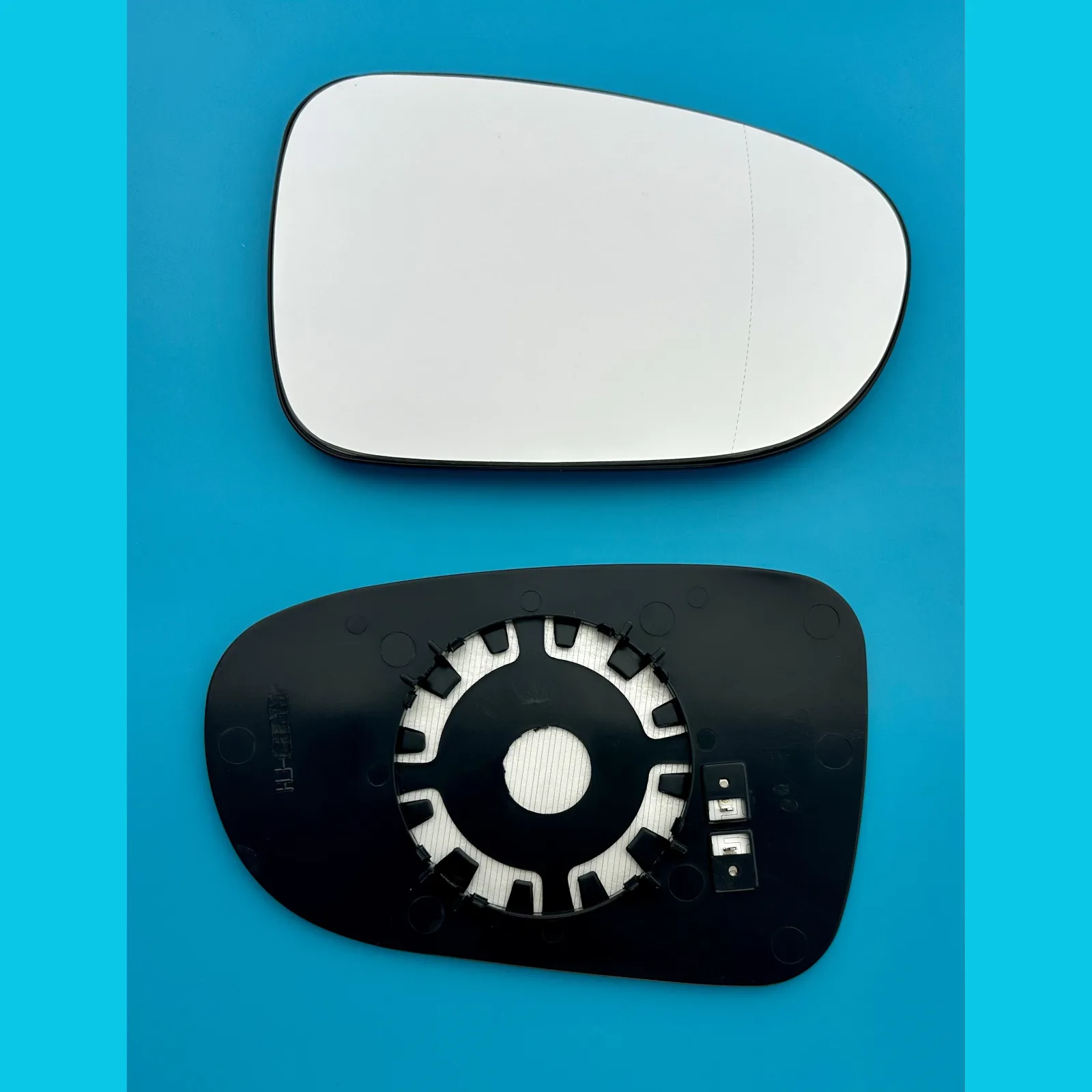 LTI TX2 Clip-on Wing Mirror Glass 2002-2006 — Heated, Convex — Right Driver Side